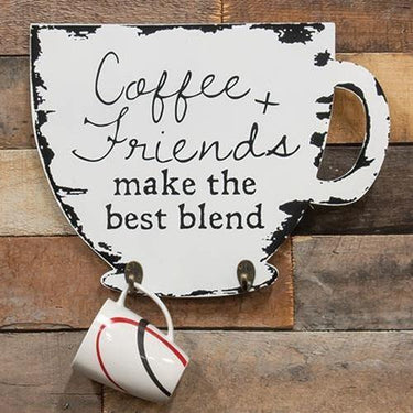 The Best Blend Coffee Cup Holder Sign - The Fox Decor